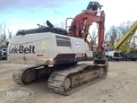 Back corner of used Komatsu Excavator